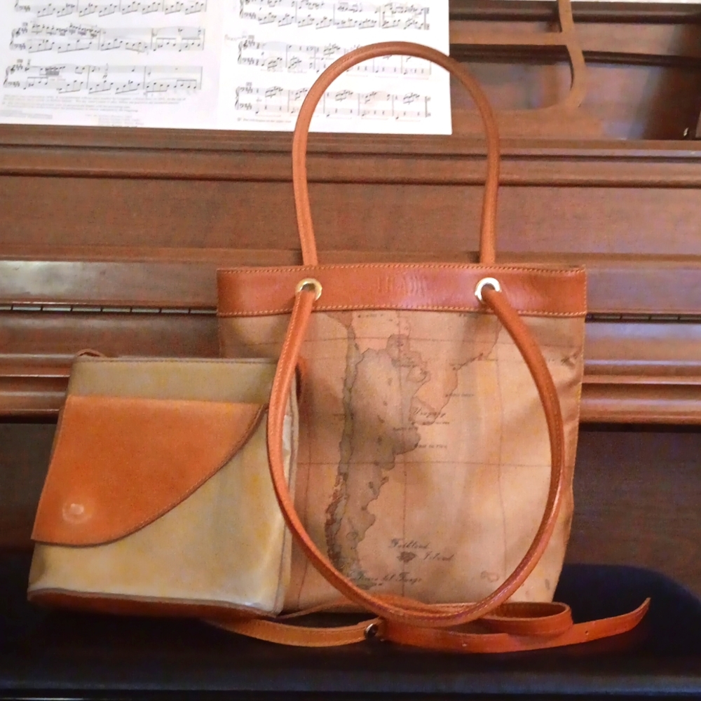 2 Genuine Italian leather bags/purses